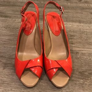 Banana Republic espadrille wedge sandal